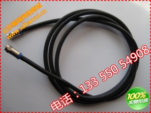 进口工程/成品F头/成品电缆线 F连接线跳线/1.8米长/黑色户外工程线