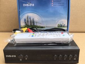 DVB-018免费数字高清机顶盒支持DVB-S2,MPEG-2-4,看免费节目支持AC3音频